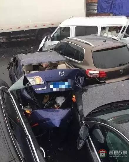 行車記錄儀視頻曝光！滬蓉高速25車連環(huán)相撞原因找到了