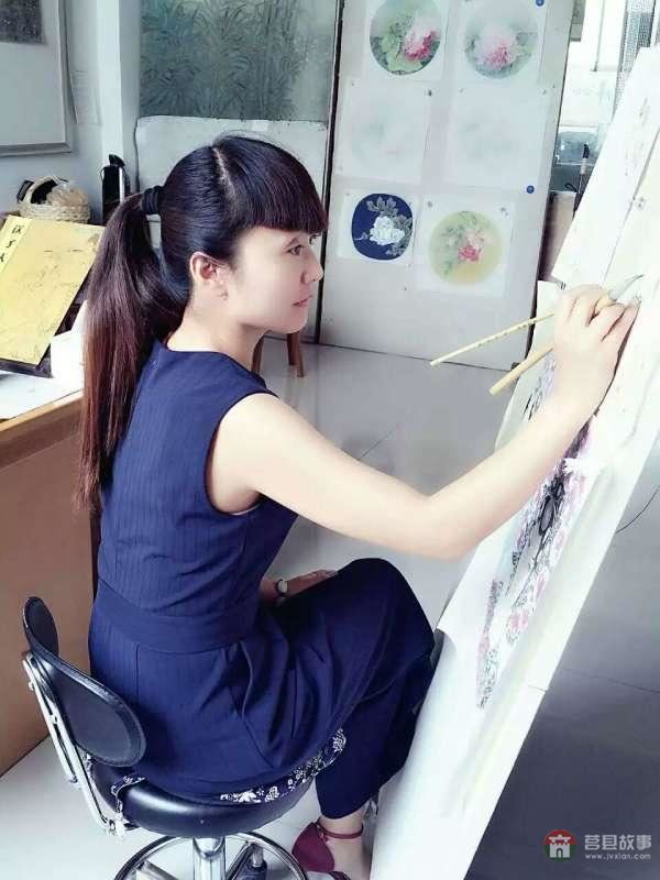 莒國(guó)文化源遠(yuǎn)流長(zhǎng)，山東莒縣美女畫(huà)家李修英工筆畫(huà)選